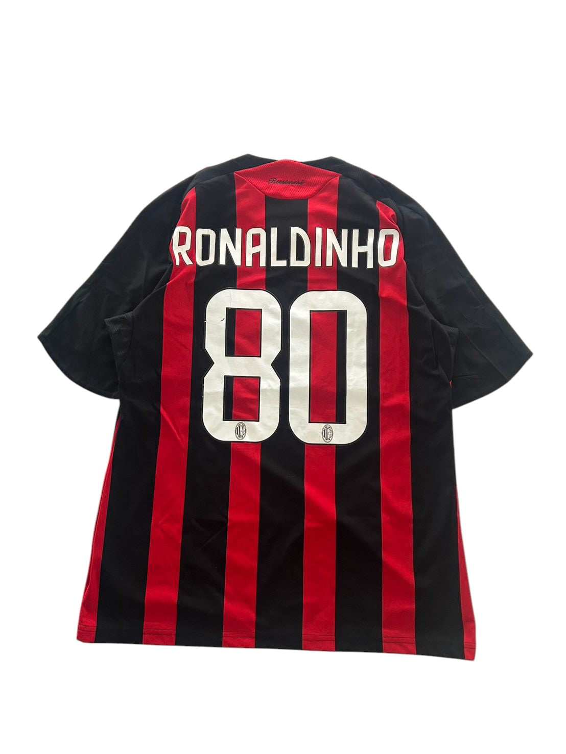 08/09 Adidas AC Milan Home No.80 Ronaldinho