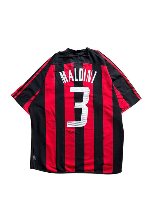 03/04 Adidas AC Milan Home No.3 Paolo Maldini