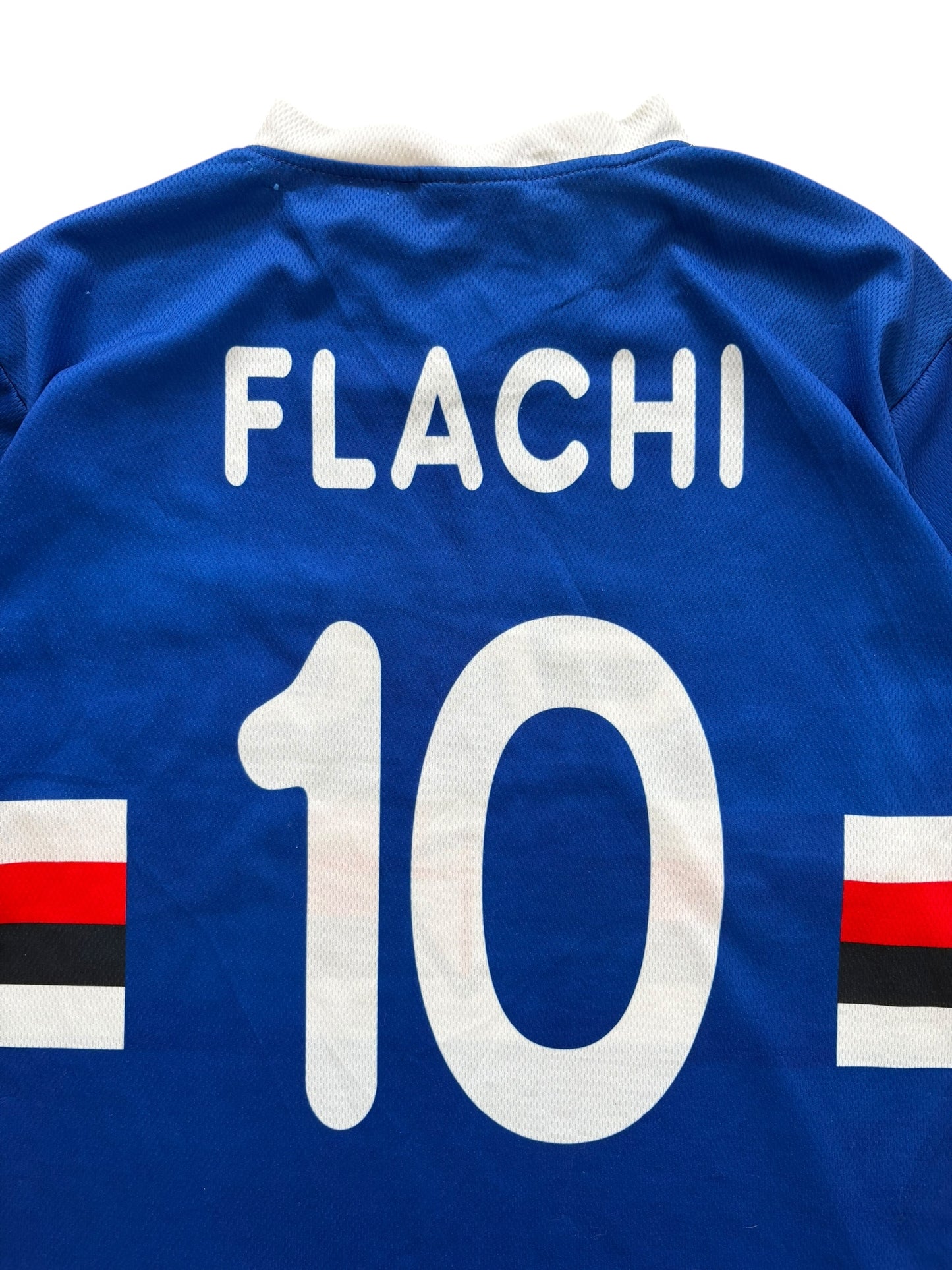 03/04 Asics Sampdoria Home No.10 Francesco Flachi