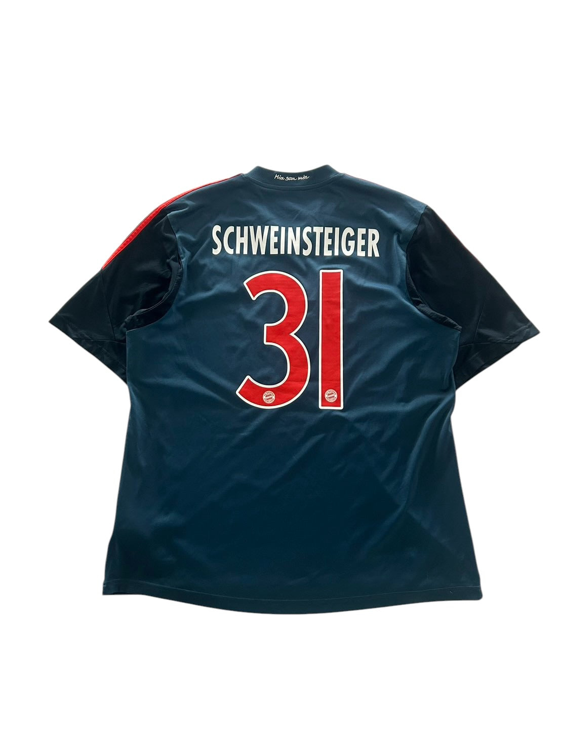 13/14 Adidas Bayern Munchen Third No.31 Schweinsteiger