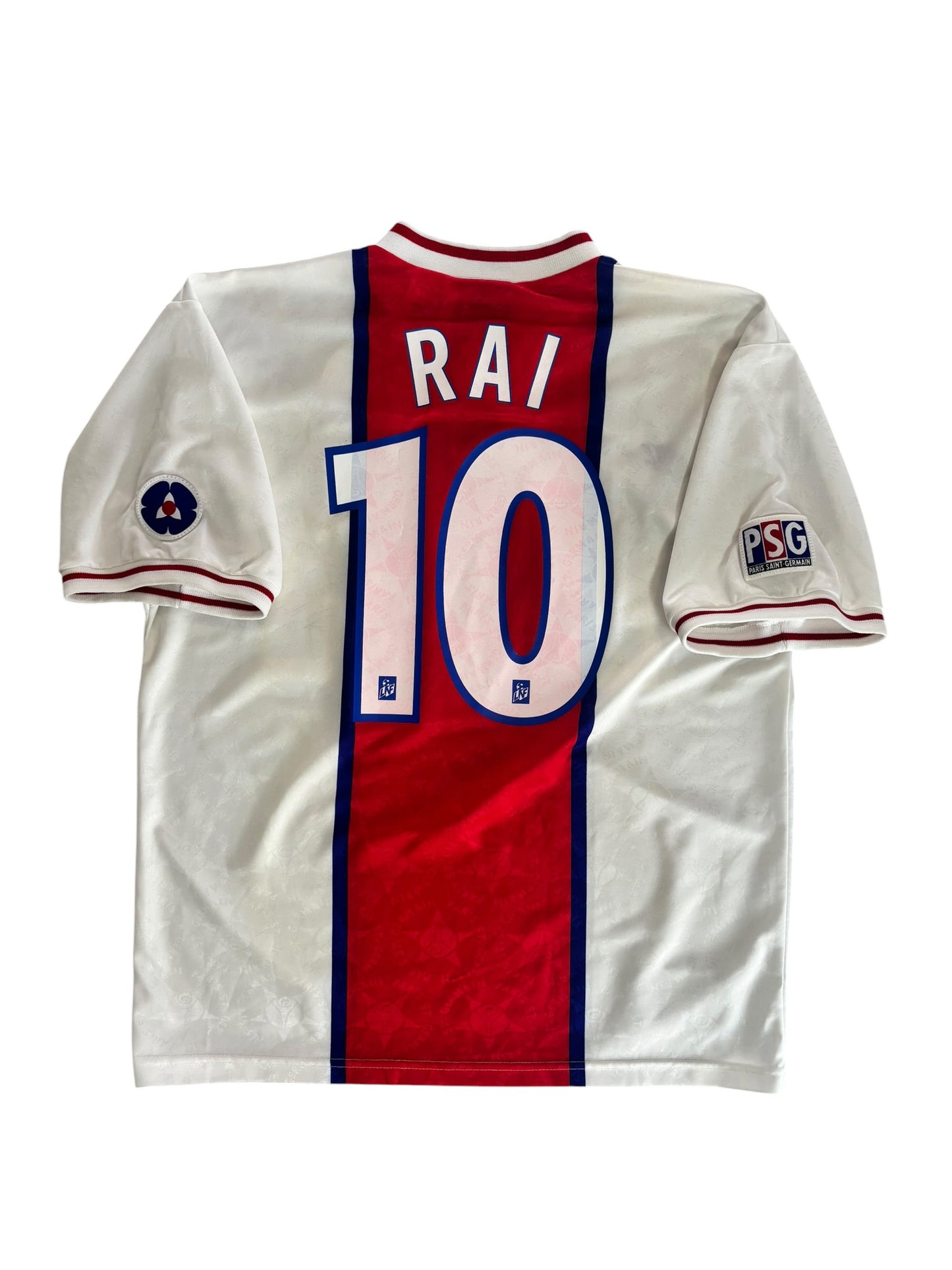 95/96 Nike Paris Saint Germain Away No.10 Rai