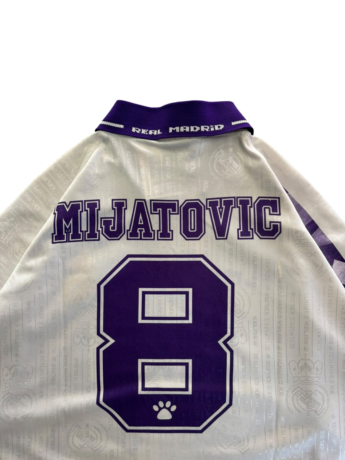 96/97 Kelme Real Madrid Third No.8 Mijatovic