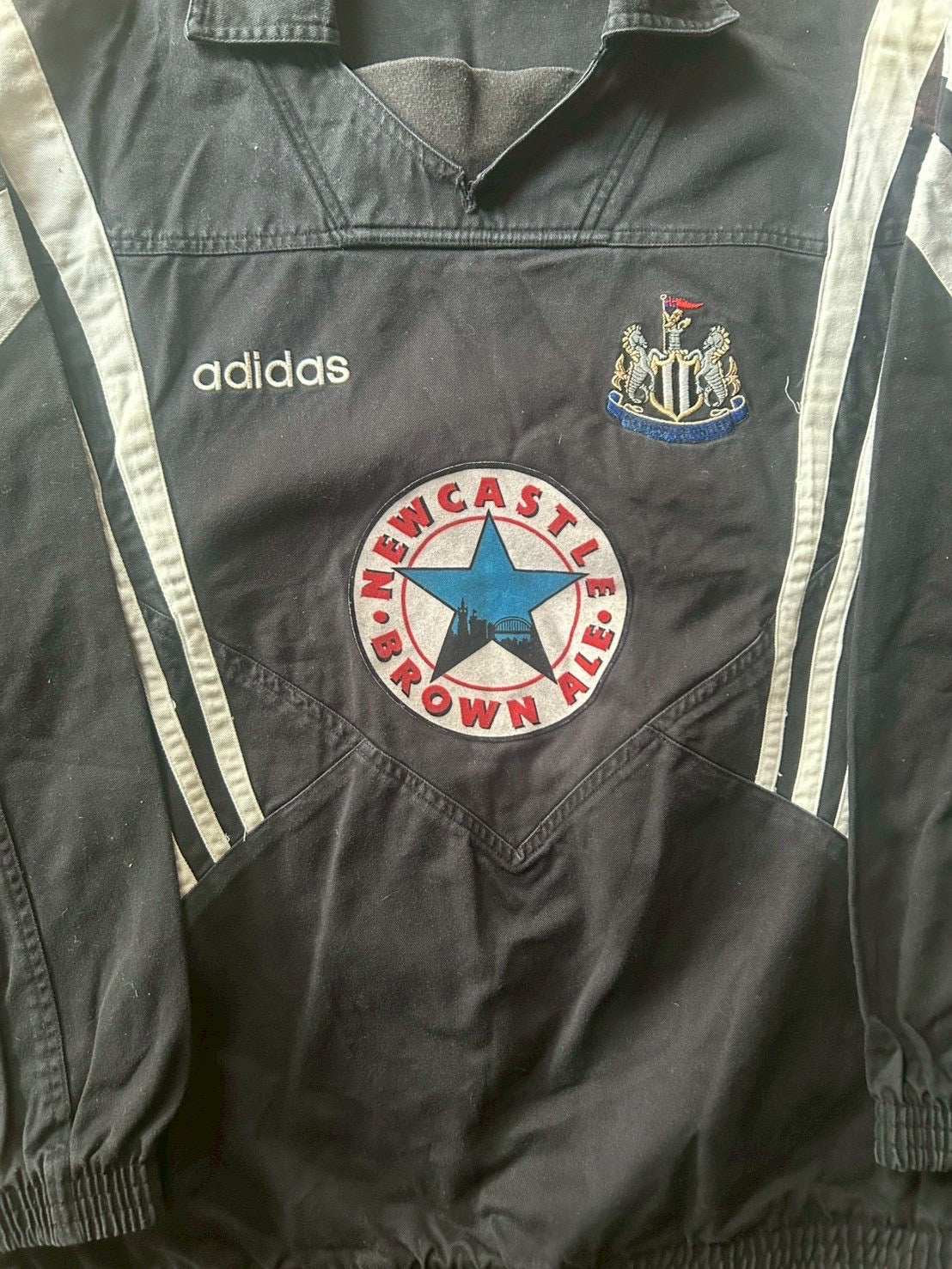 96/98 Adidas Newcastle United Drill Top