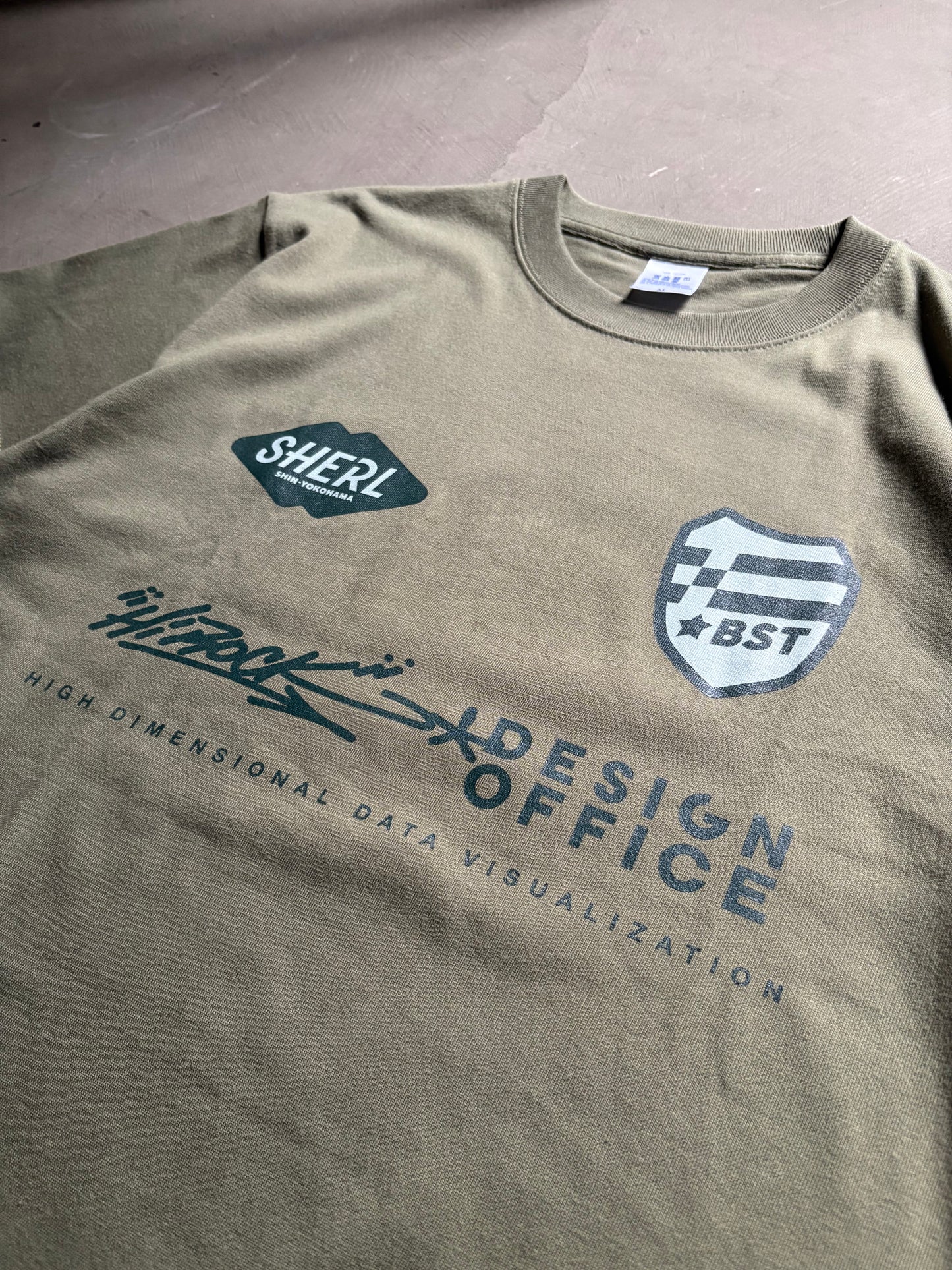 Bastone × SHERL × HIROCK DESIGN OFFICE Tee