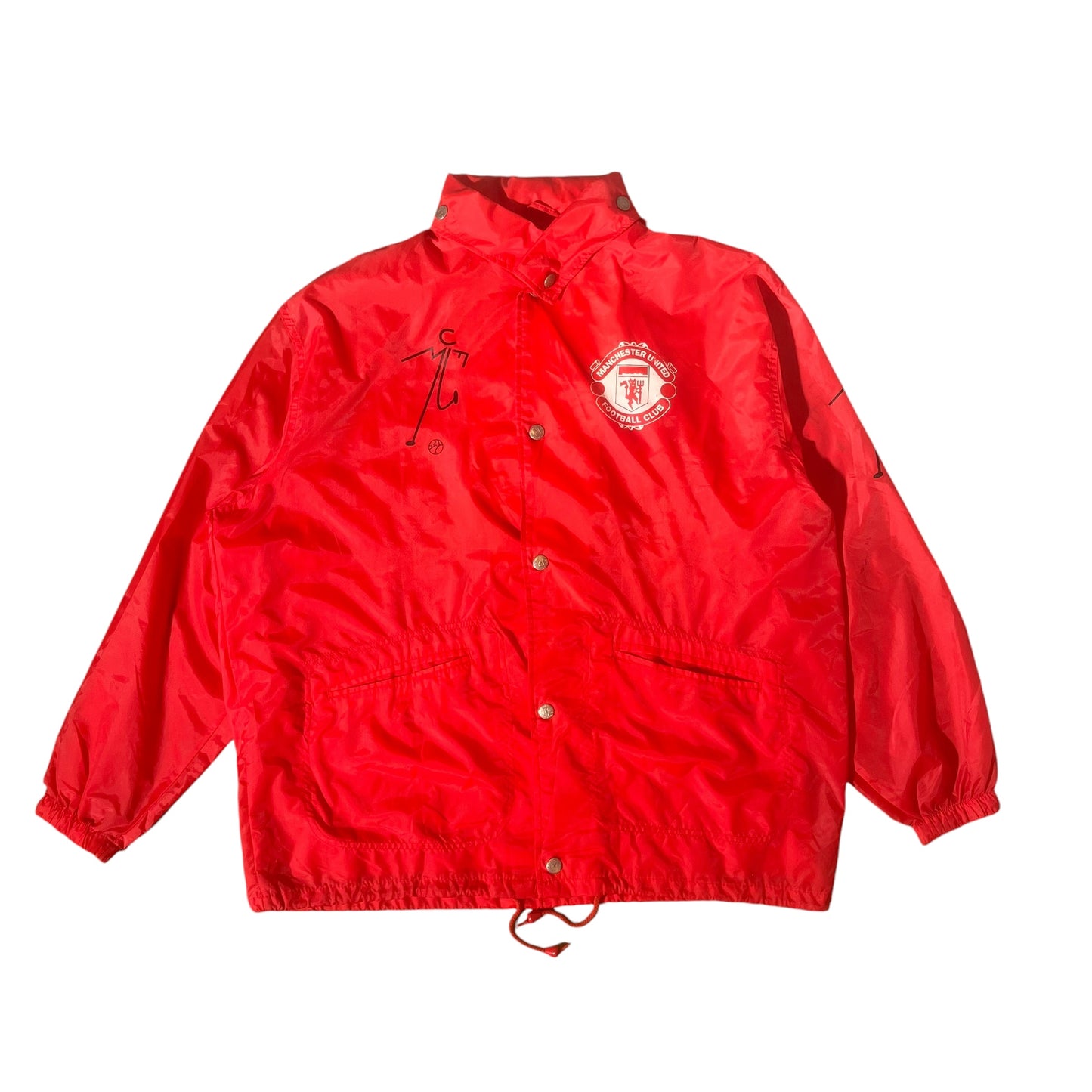 90s Manchester United Nylon Jacket