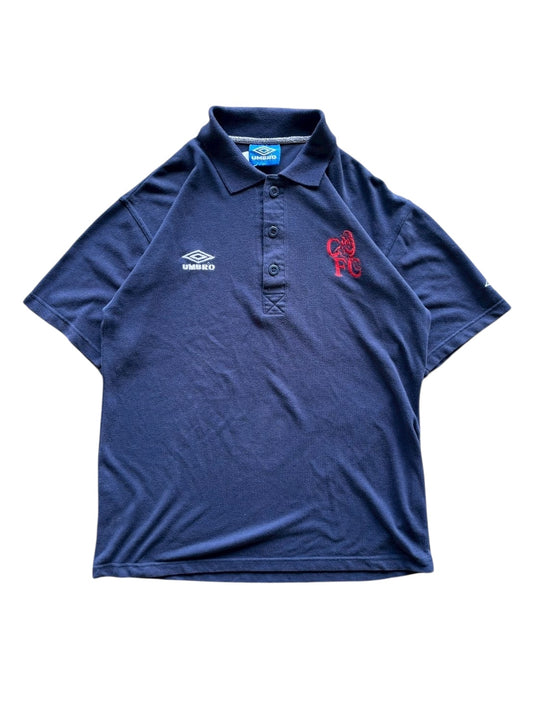 90s Umbro Chelsea Polo Top