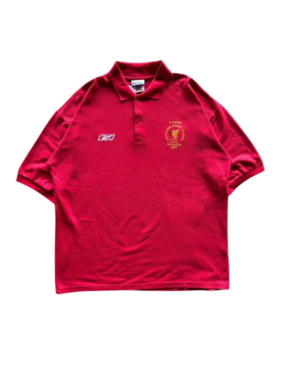 リバプールFC ポロシャツ Reebok Liverpool Vintage Reebok Training Polo Shirt jersey Long