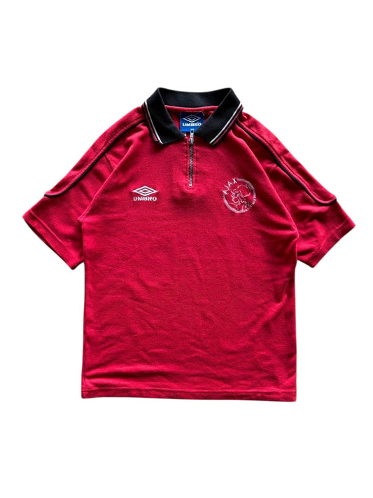 90s Umbro Ajax Polo Top