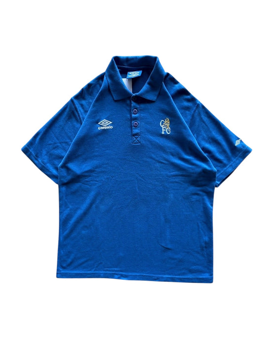 90s Umbro Chelsea Polo Top