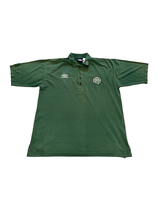 Early 90s Umbro Celtic Polo Top