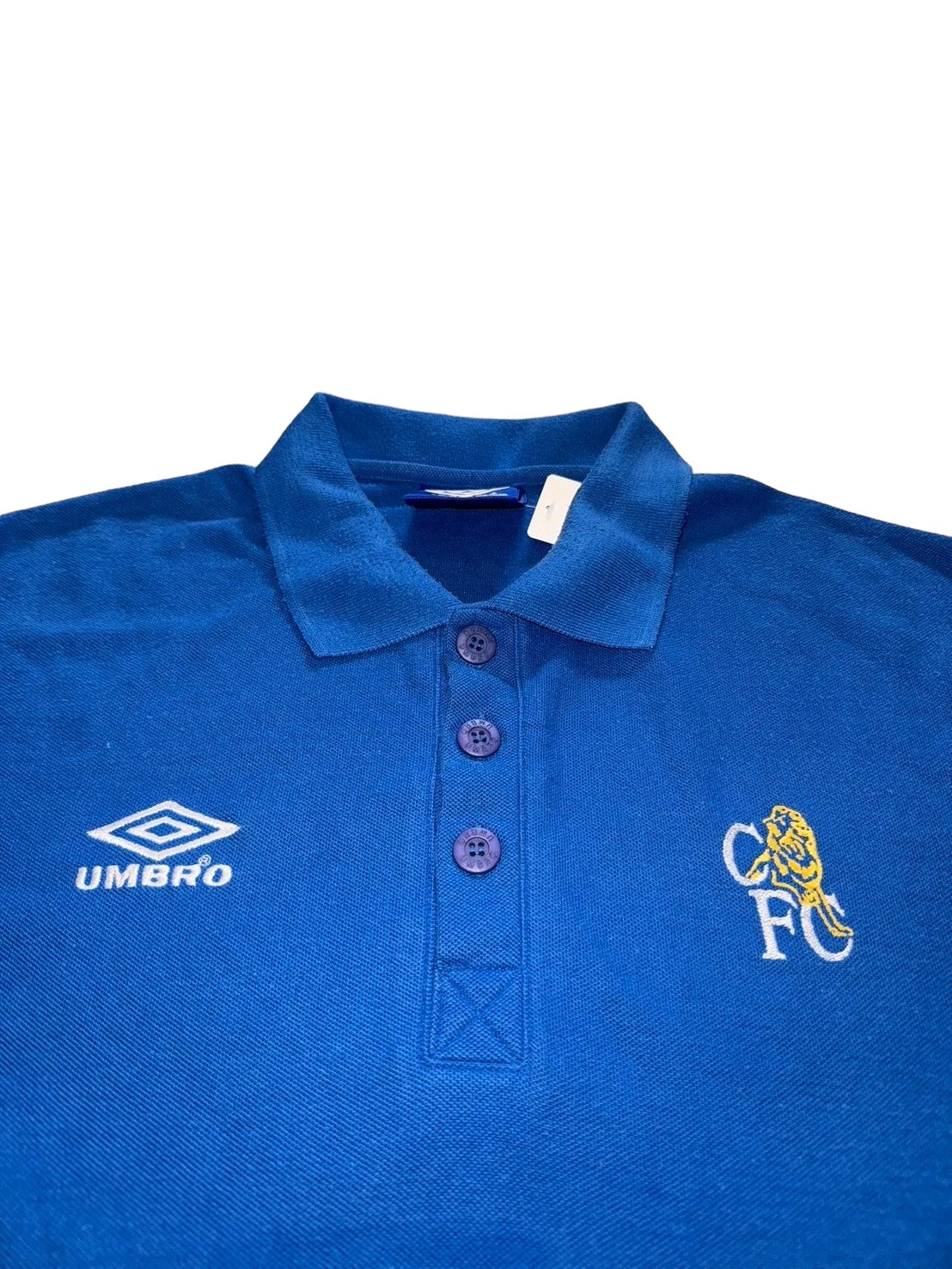 90s Umbro Chelsea Polo Top